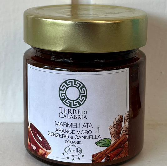 Organic Dark Orange Ginger and Cinnamon Marmalade - 260g