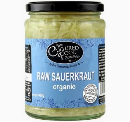 RAW Organic Plain Sauerkraut - CFC - 400g