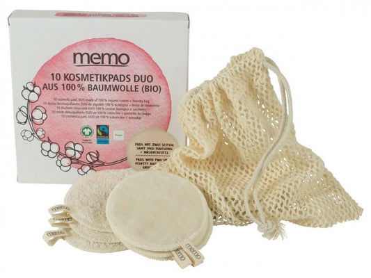 100% Organic Cotton Cosmetic Pads (10)