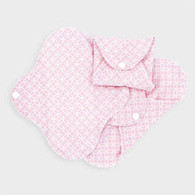 Reusable Sanitary Pads by Imse Vimse, 3 pack, pink halo
