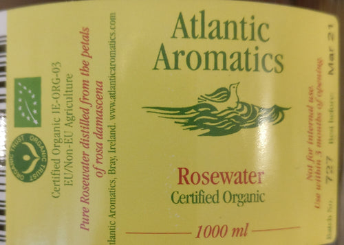 100ml Organic Rosewater Refill