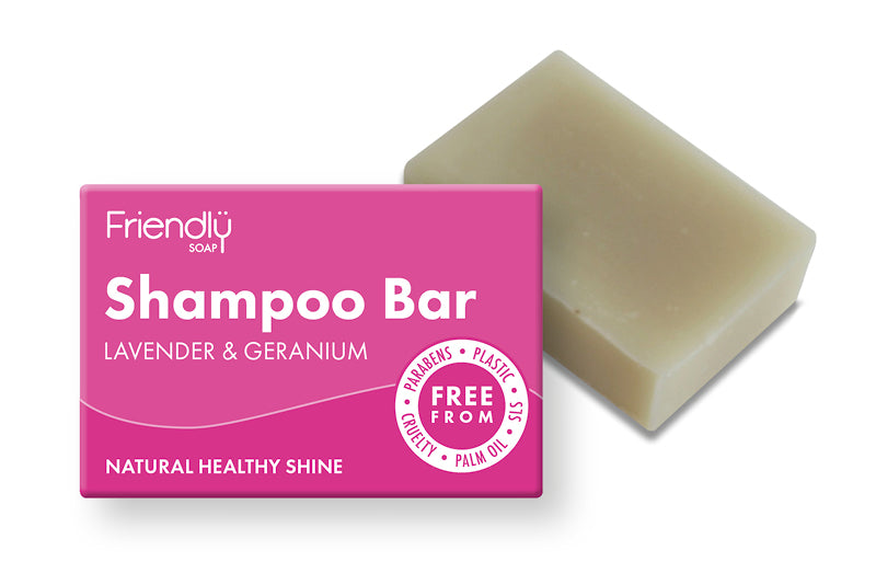 Friendly Lavender and Geranium Shampoo Bar