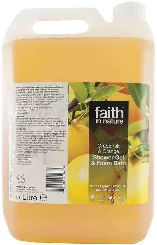 Faith in Nature Grapefruit & Orange Body Wash - 100ml