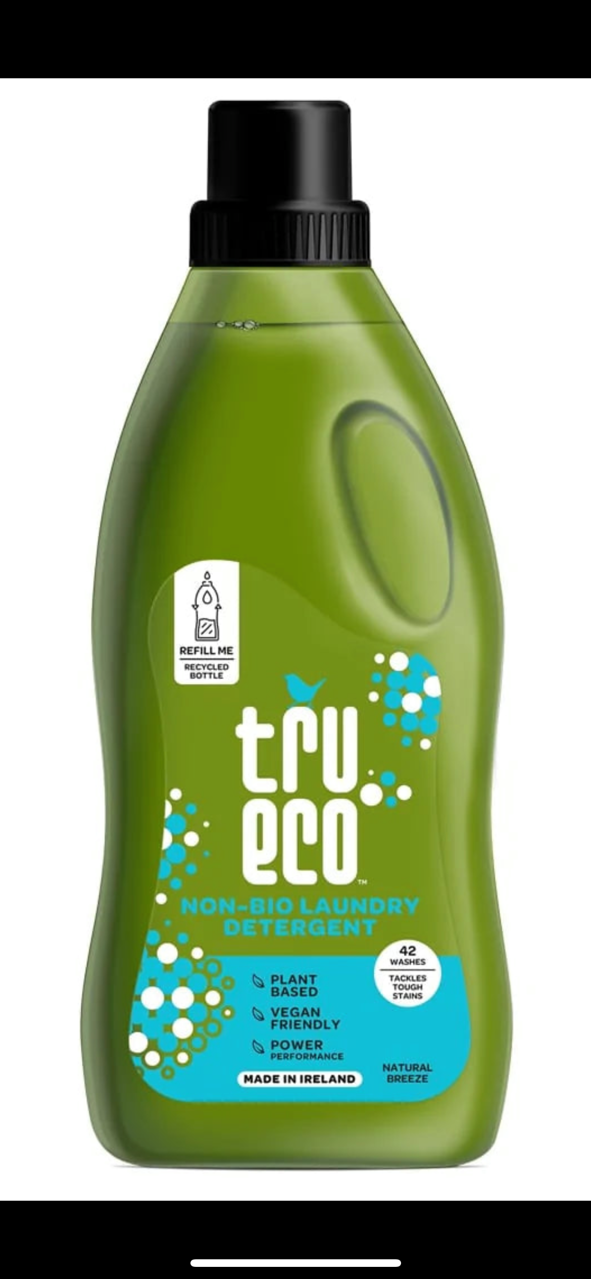 1.5L Non Bio Laundry Detergent  "Natural Breeze" - Tru Eco by VivaGreen - 1.5L