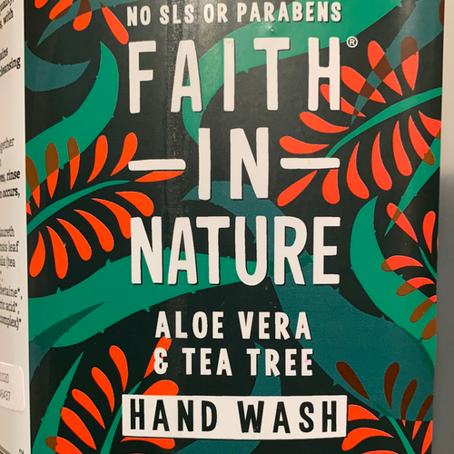 Faith In Nature Aloe Vera and Tea Tree Hand Wash - 100ml Refill