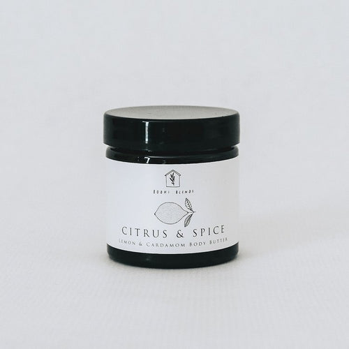 Citrus & Spice Body Butter by Bodhi Blends - 60g Glass Jar