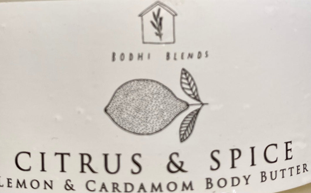 Citrus & Spice Body Butter by Bodhi Blends - 10g refill