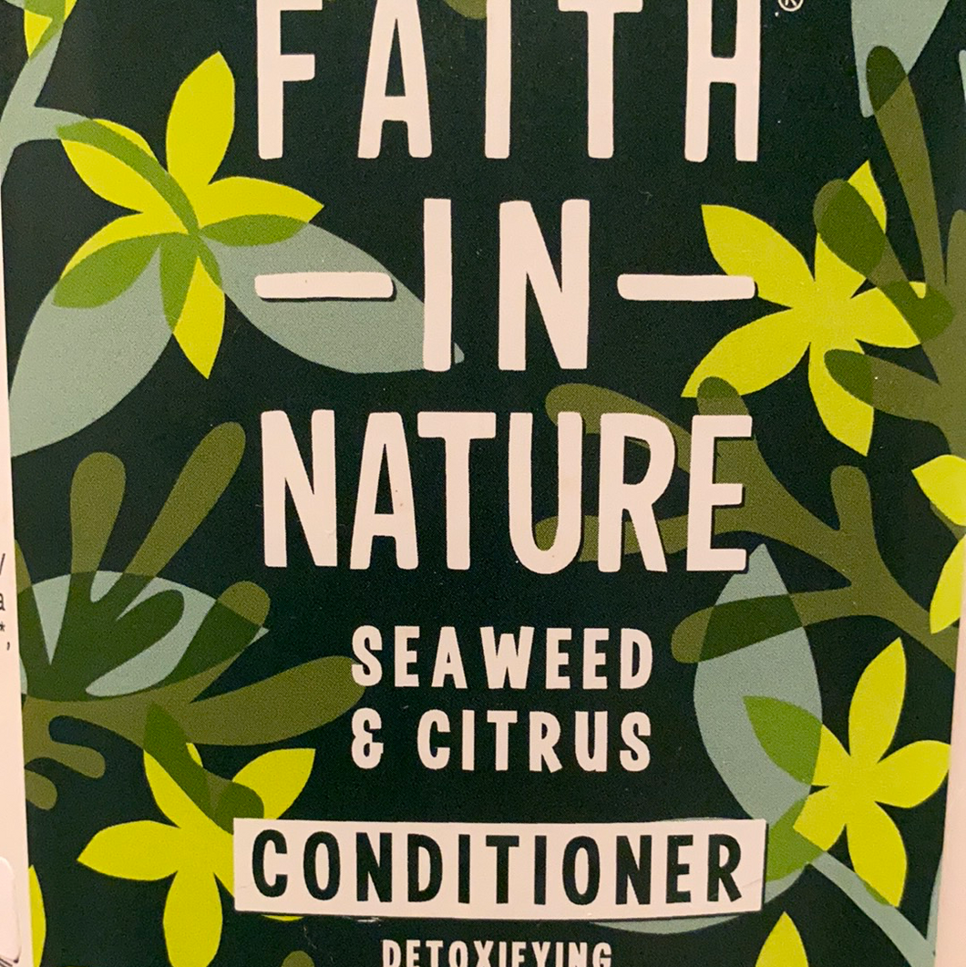 Faith In Nature Seaweed & Citrus Conditioner - 100ml Refill