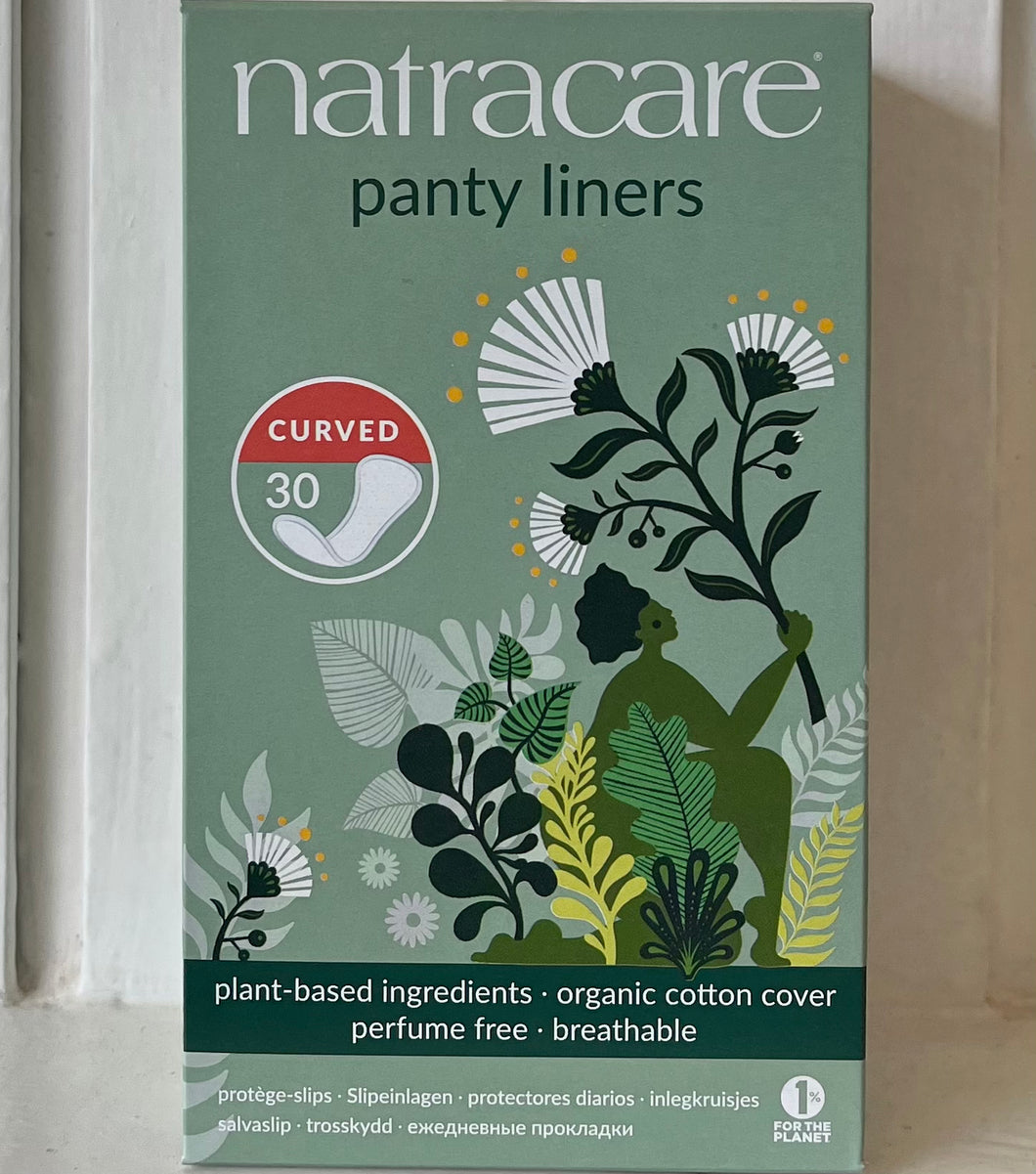 Natracare Organic Cotton Panty Liners - Box of 30