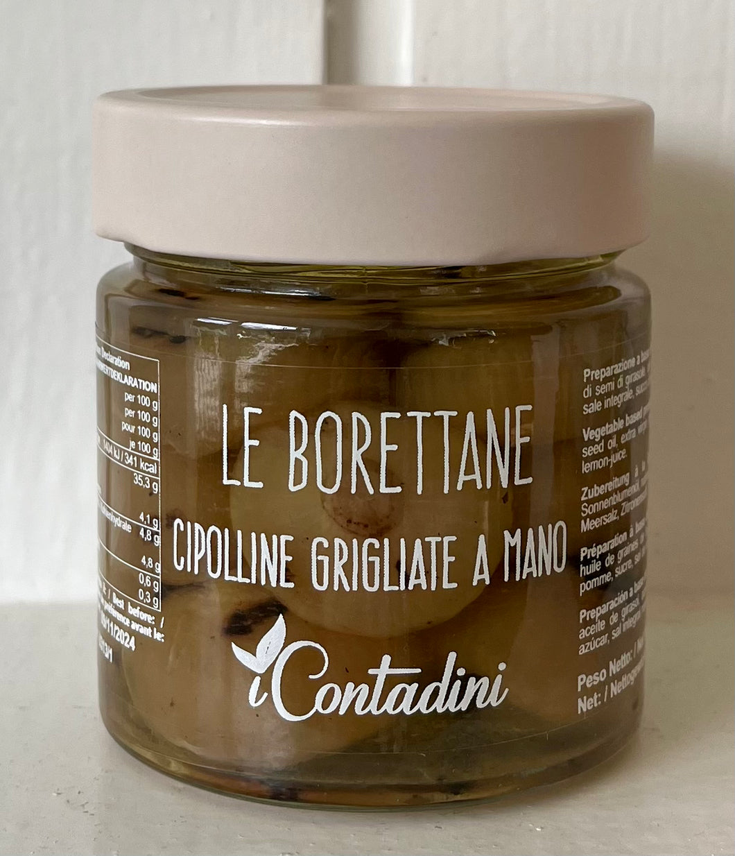 Hand-Grilled Borretane Onions by Contadini - 230g