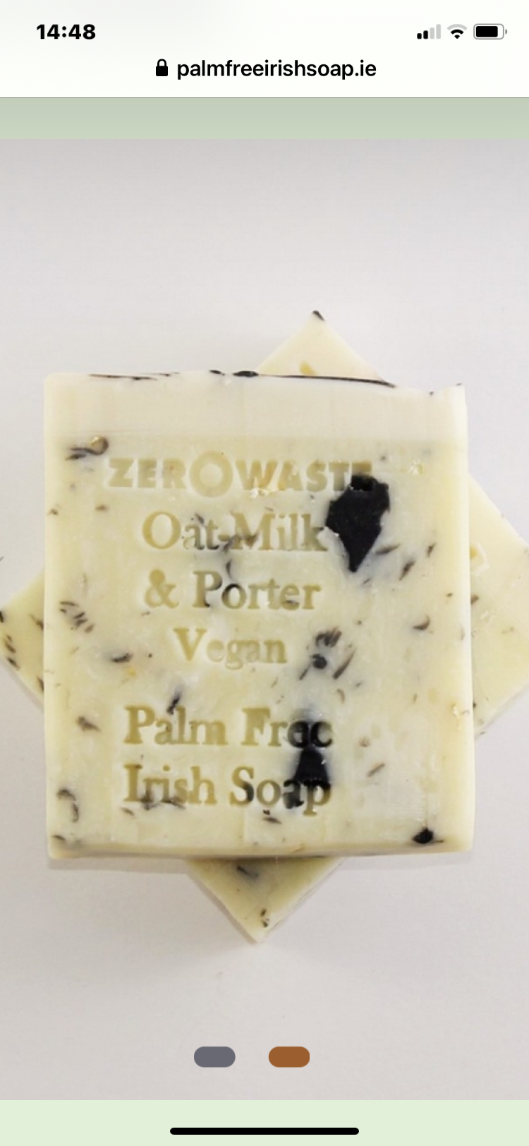 Palm Free Irish Soap