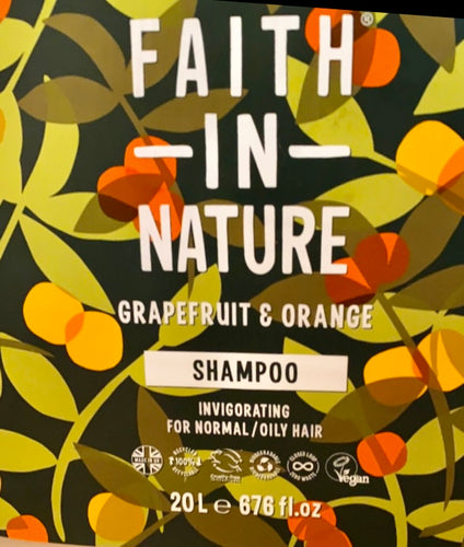 Faith In Nature Grapefruit and Orange Shampoo - 100ml Refill