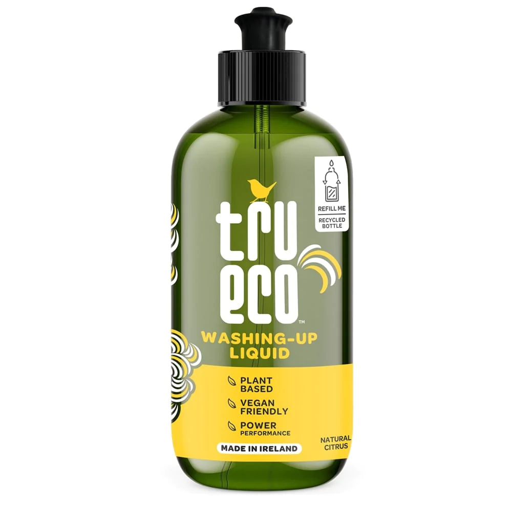 500ml Washing Up Liquid Natural Citrus - Tru Eco by VivaGreen
