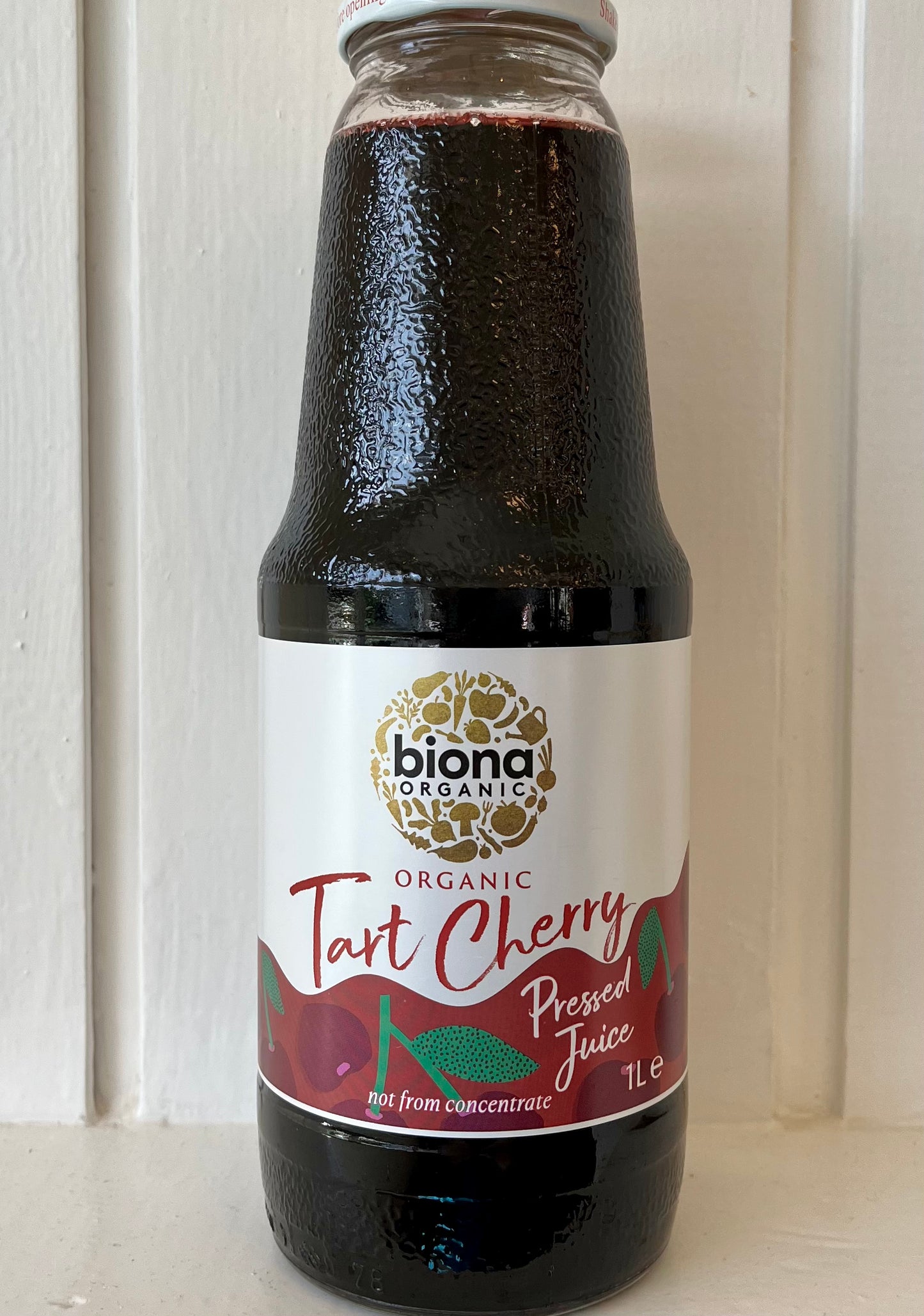 Organic Tart Cherry Juice - Biona - 100% pure - 1L