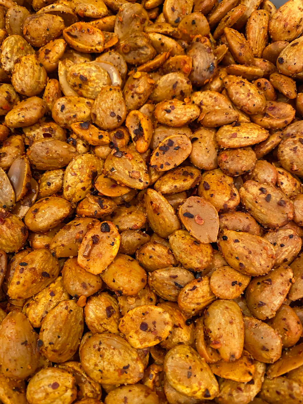 Paprika Spiced Valencia Almonds Blanched, Fried With Sea Salt - 100g