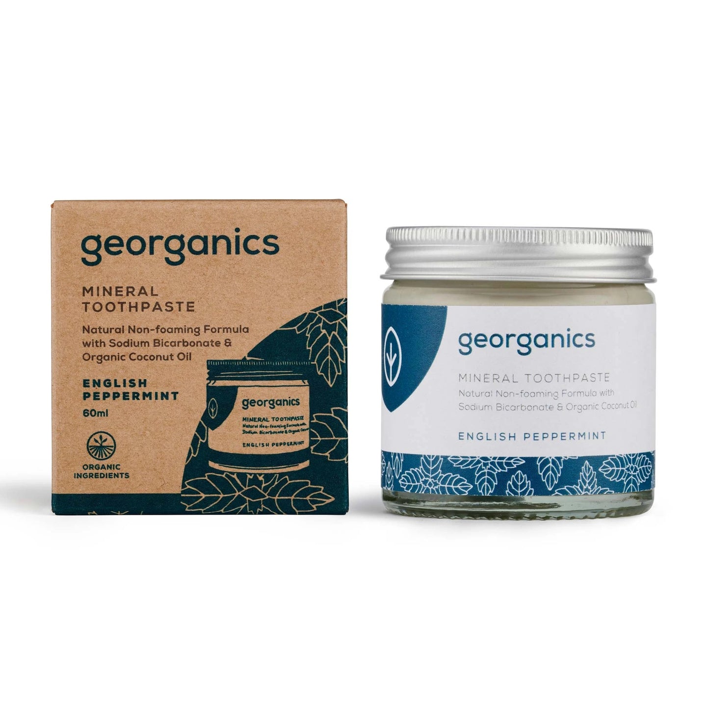 Georganics Peppermint Toothpaste 60ml