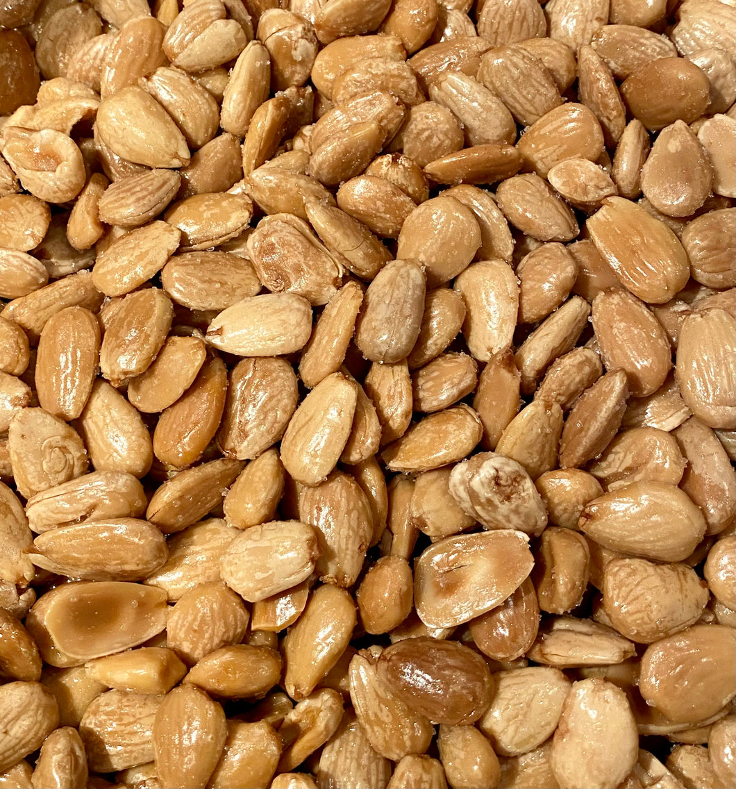 Valencia Almonds Blanched and Fried With Sea Salt - 100g