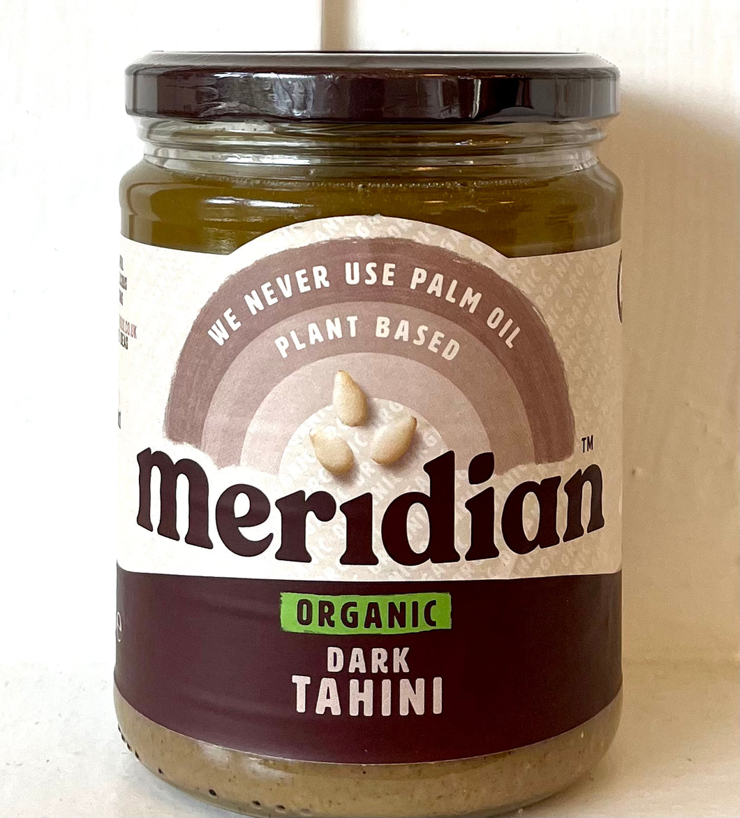Dark Organic Tahini by Meridian - 470g