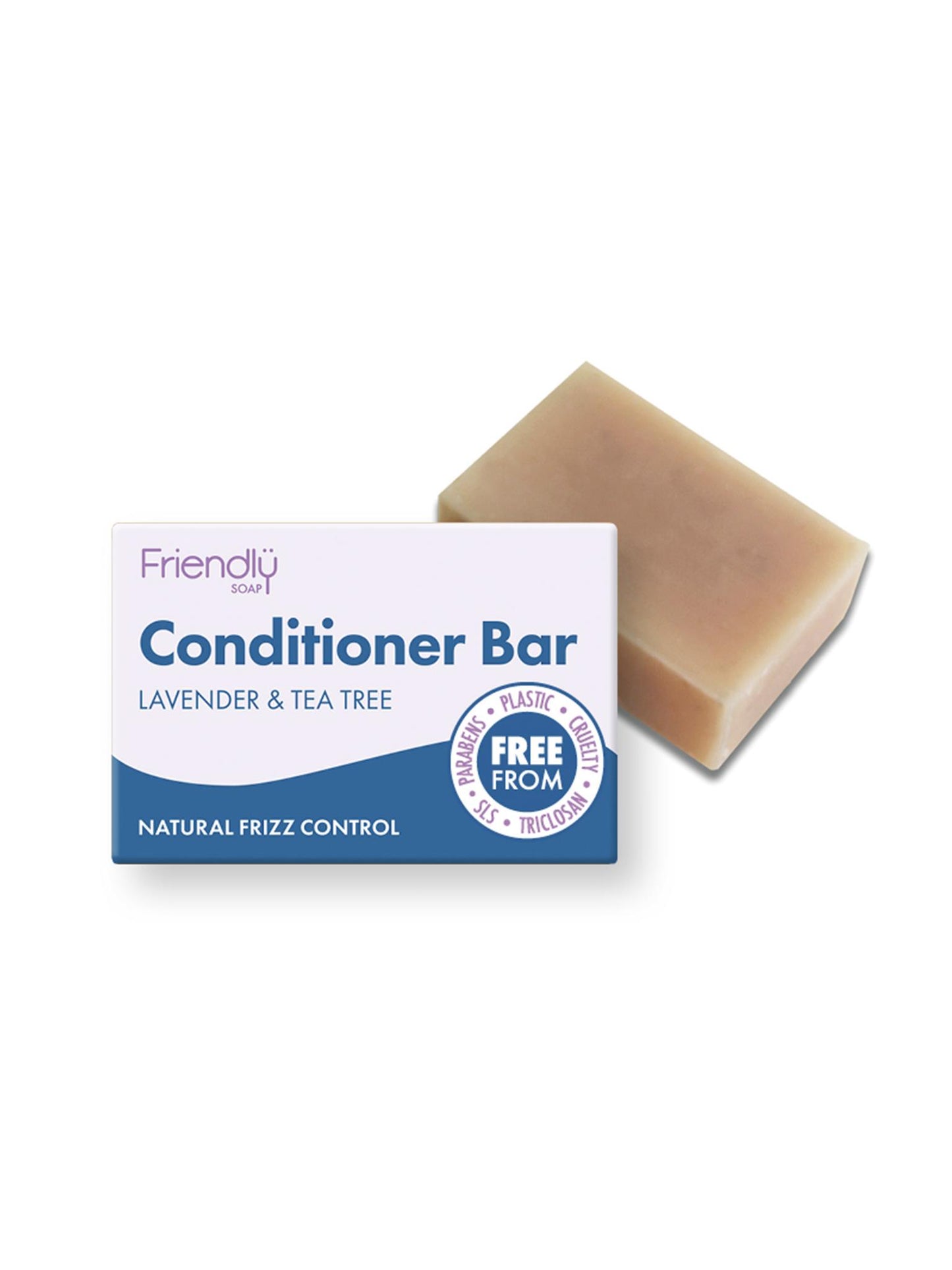 Friendly Soap Conditioner Bar - Lavender & Tea Tree