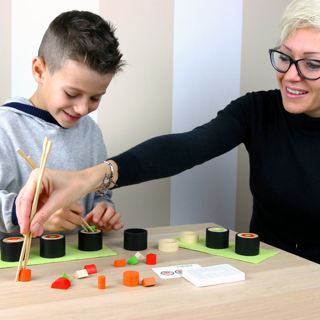 Makemaki - Wooden Sushi Skill Game for 2 players for age 6+ – Minimal ...