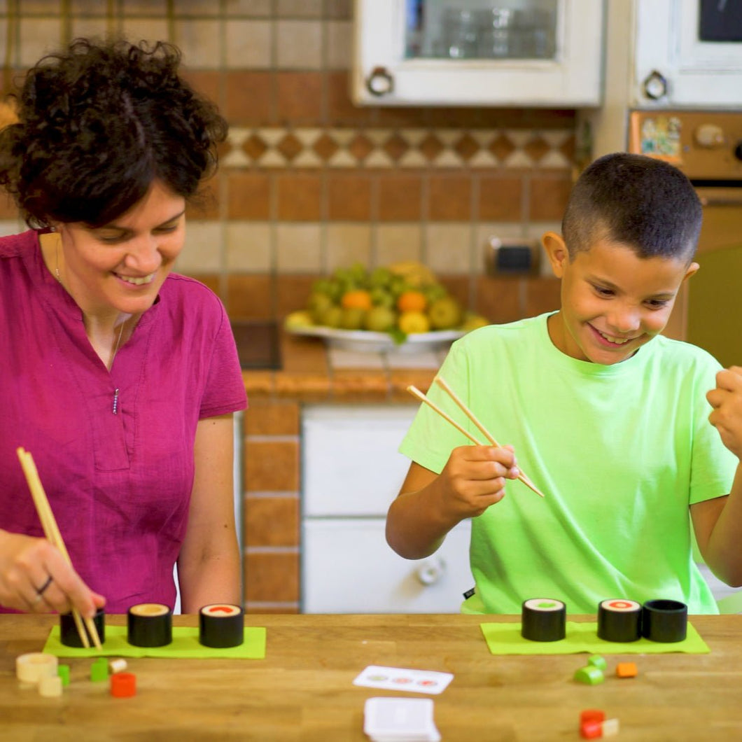 Makemaki - Wooden Sushi Skill Game for 2 players for age 6+ – Minimal Waste  Grocery