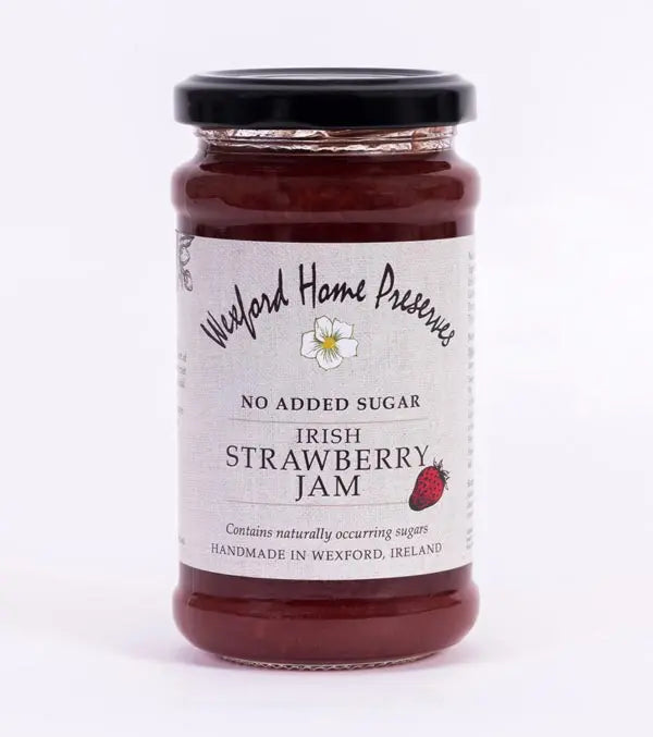 No Sugar Added Irish Strawberry Jam by Wexford Home Preserves - 260g