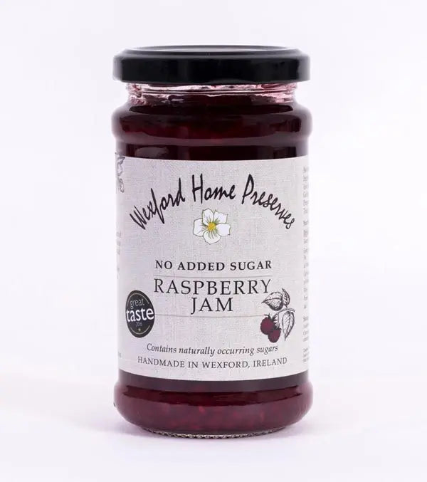No Sugar Added Raspberry Jam by Wexford Home Preserves - 260g