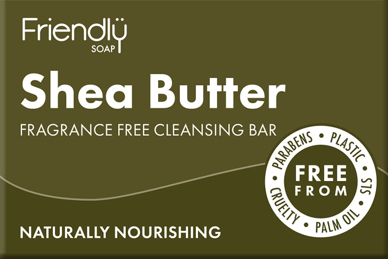 Friendly Soap Shea Butter Facial Cleansing Bar by