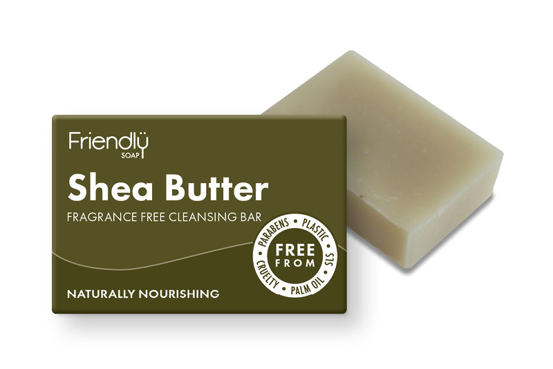 Friendly Soap Shea Butter Facial Cleansing Bar by