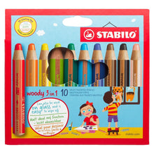 STABILO Woody Solid-Paint Pencils for Windows, Crafts, Wellies, Cardboard Boxes, Whiteboards...